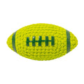 Hundespielzeug Rugby-Form mit Quietscher