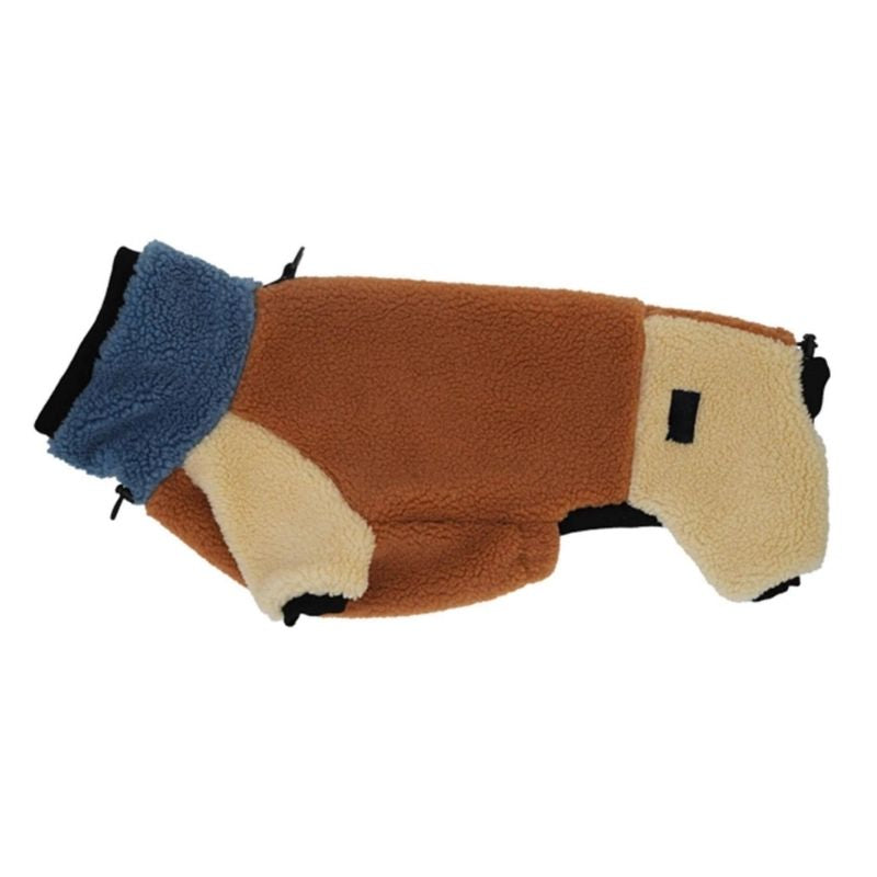 Dachshund-Fleece-Winter-Einteiler