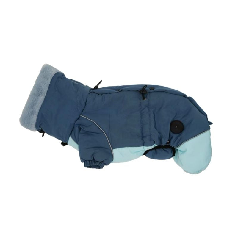 Dachshund-Fleece-Winter-Einteiler