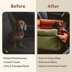 Urban Voyager Dog Car Booster Bed
